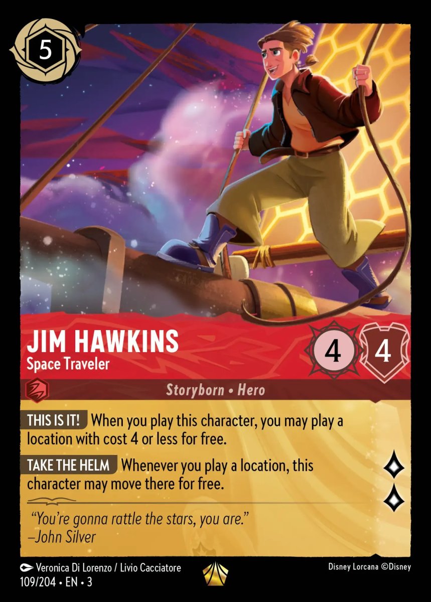 Jim Hawkins Space Traveler Into the Inklands